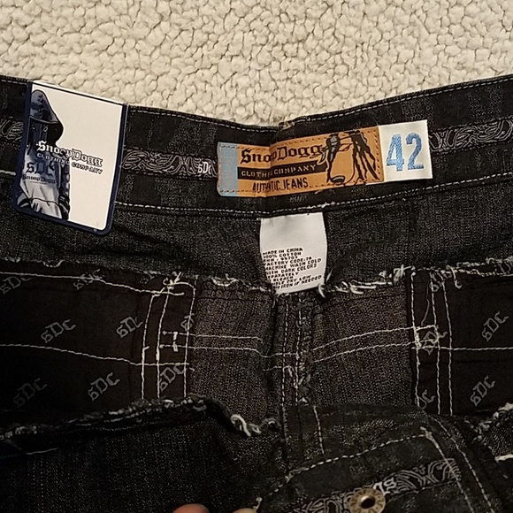 Snoop Dogg Clothing Company Indigo Gray Jeans NWT - Picture 5 of 8